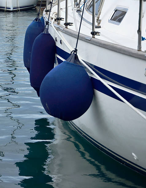 istock Boat in the harbor 613551552