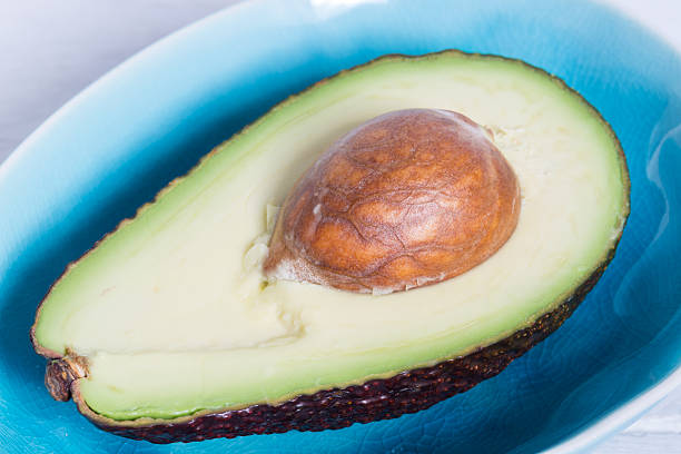 istock Avocado in a turquoise bowl 613557168