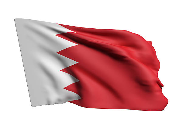 istock Kingdom of Bahrain flag 613557610