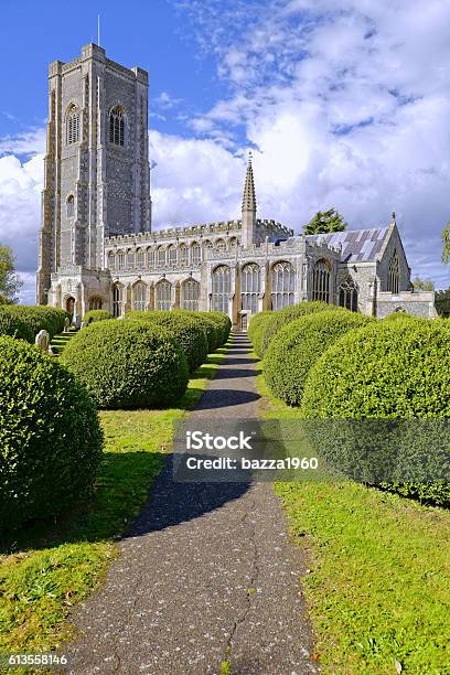 Lavenham Church Stock Photo - Download Image Now - Lavenham, Anglican, Building Exterior