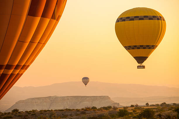 istock Hot air balloons in Cappadocia 613561496