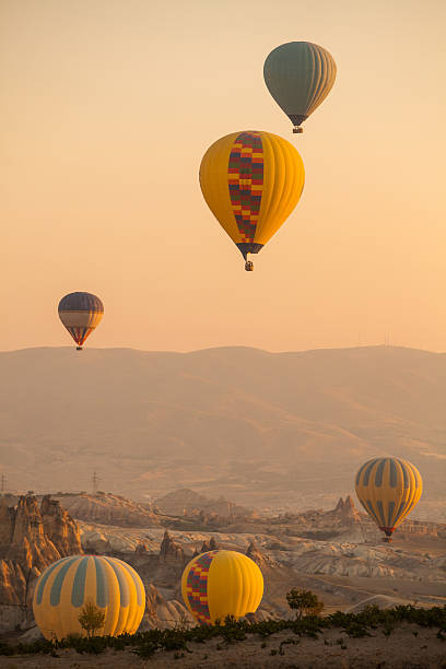istock Hot air balloons in Cappadocia 613561862