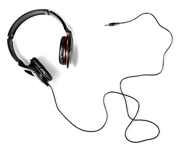 istock Headphones isolated on white 613562760