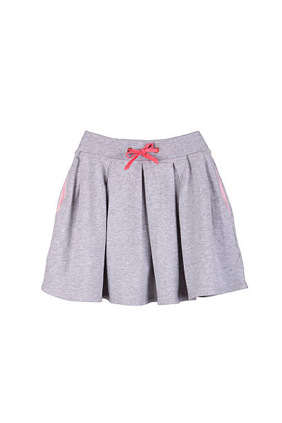 istock Children's skirt on a white background 613563740