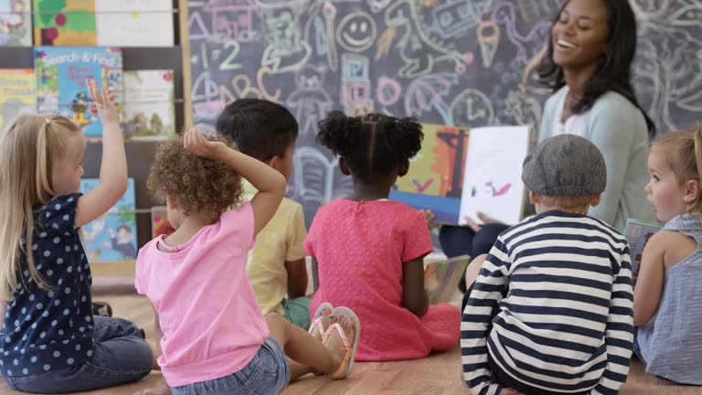 Reading in Preschool with Friends