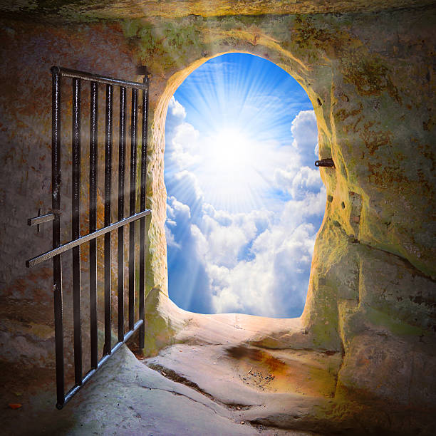 istock Way to freedom or to heaven. 613651418