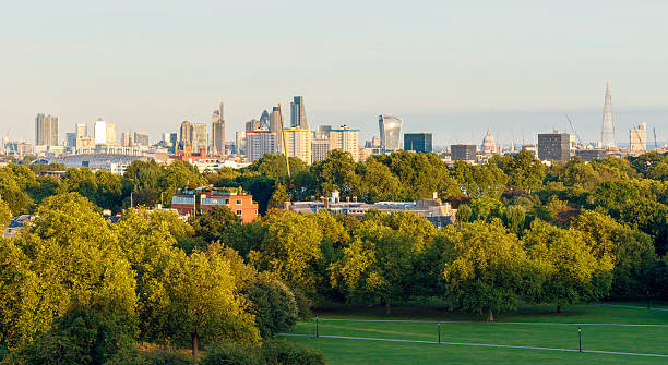 istock Panoramic View of London Cityscape 613652992