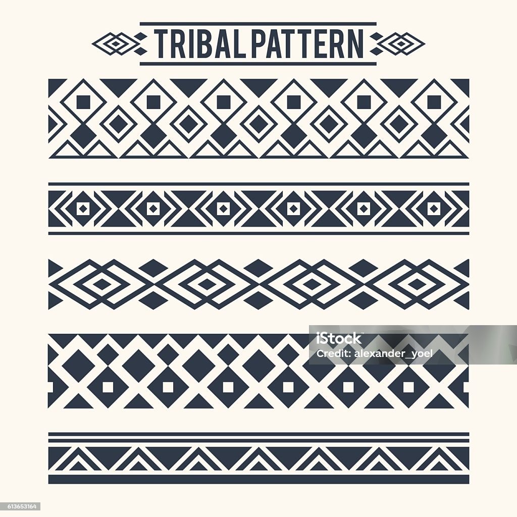 ETHNIC TRIBAL PATTERN Ethnic Tribal Pattern Decoration Pattern stock vector