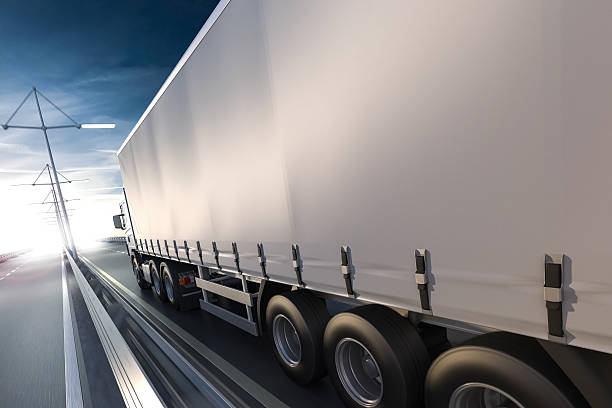 istock 3D rendering of generic transportation concept at dawn 613655822