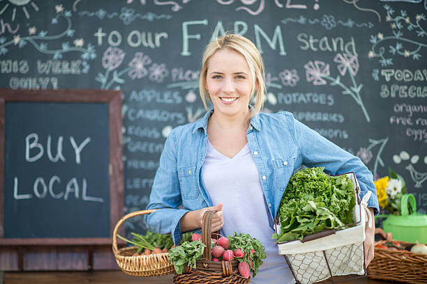 Local Farmer Selling Produce