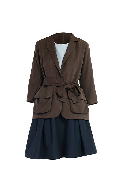 istock skirt and jacket isolated on white 613658780