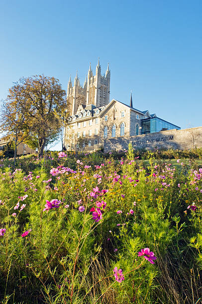 Guelph Civic Museum and Basilica in Downtown Guelph stock photo