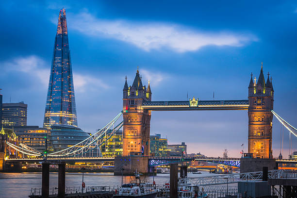 istock London Tower Bridge River Thames waterfront illuminated at sunset UK 613661424