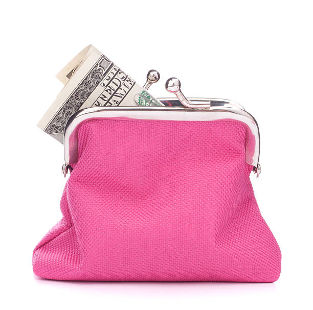 istock Purse with hundred dollar banknote 613662366