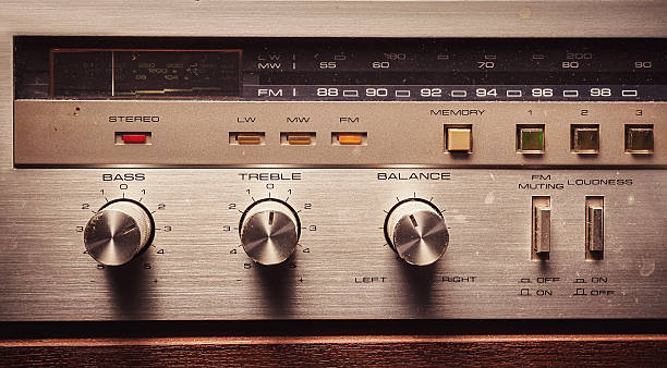 istock Control Surface of a Radio Receiver 613664470