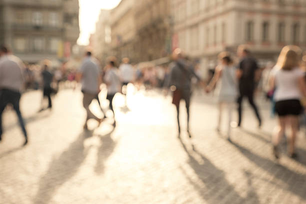 istock Shopping street 613669078