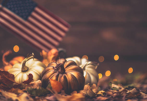 istock Luxe still life arrangement for Thanksgiving or Halloween. Fall holidays 613675354