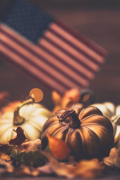 istock Luxe still life arrangement for Thanksgiving or Halloween. Fall holidays 613675388