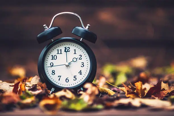 Fall is time to turn back clocks. Daylight Savings Time