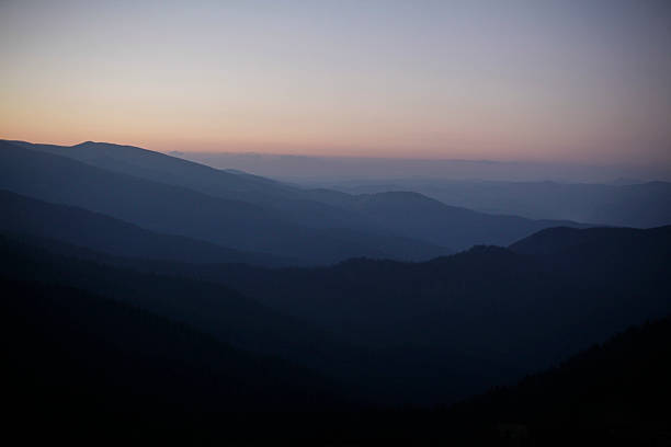 istock Sunrise in mountains, summer, Carpathians 613678970