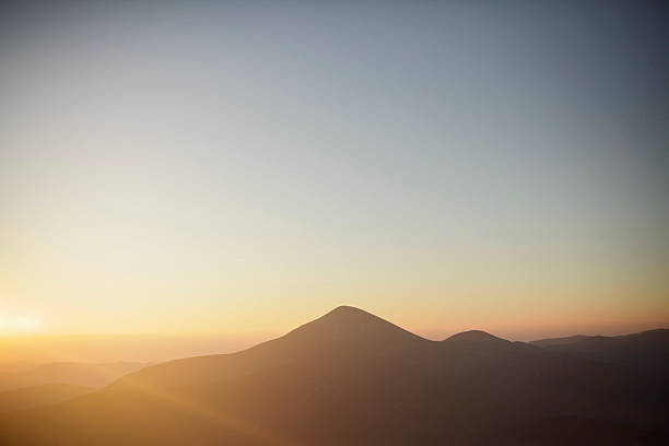 istock Sunrise in mountains, summer, Carpathians 613679278