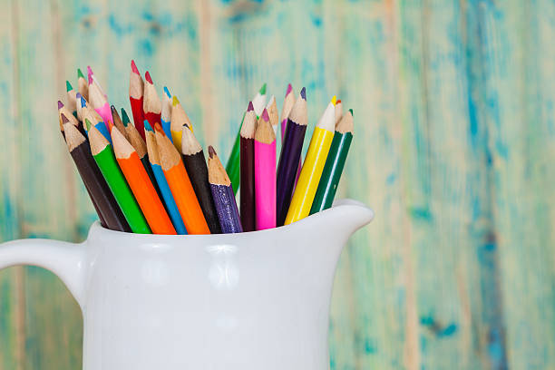 istock color pencil in white jar 613681988