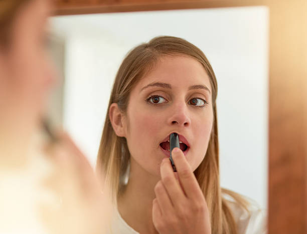 istock All a woman needs is confidence and a good lipstick 613683172
