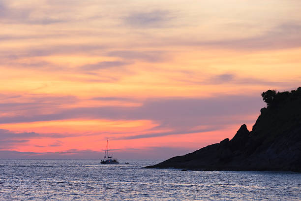 istock Sunset laempromthep Cape phuket. Thailand 613687464