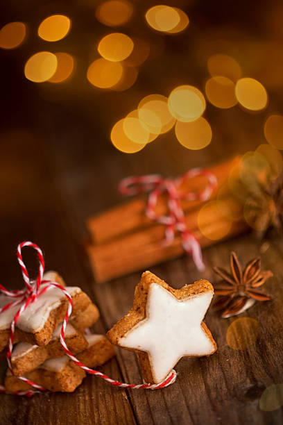 istock Christmas cookies with star anise and cinnamon 613690122