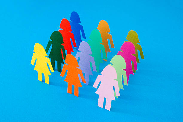 istock Square of women 613691368