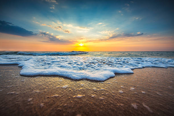 istock Beautiful cloudscape over the sea 613695680