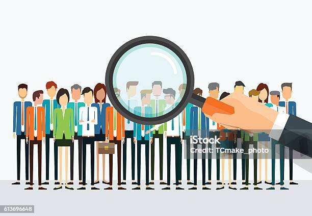People Business For Marketing Research Concept Stock Illustration - Download Image Now - Market Research, Adult, Advice