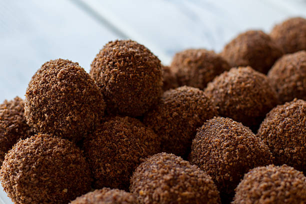 istock Sweets of dark color. 613748410