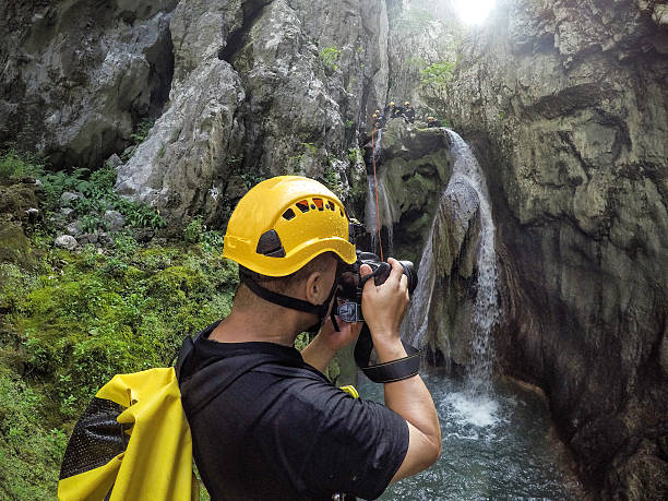istock Capturing the adventure in the canyon 613752154