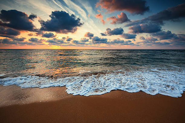 istock Beautiful cloudscape over the sea 613753730
