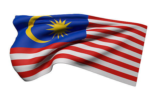 istock Malaysia flag waving 613759606