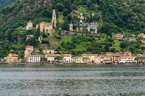 istock Ceresio lake (Ticino, Switzerland) 613760584