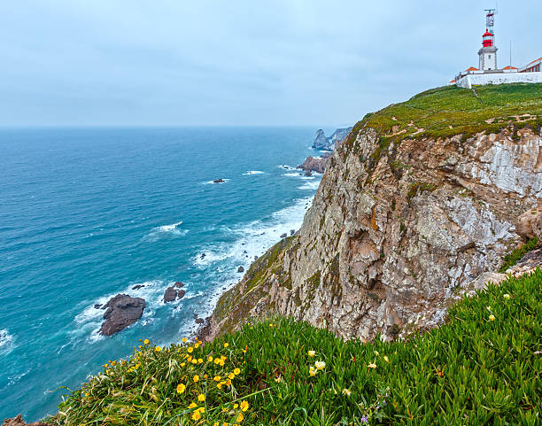 istock Lighthouse on Cape Roca, Portugal. 613766630