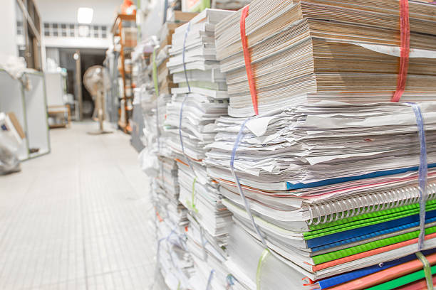istock Pile of used paper 613767430