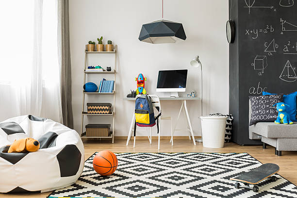 istock Perfect room for a schoolboy idea 613769180