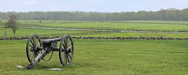 кэннон - геттисберг - gettysburg стоковые фото и изображения