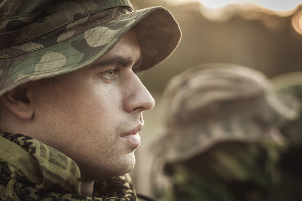 istock Man dedicated to his country 613770672