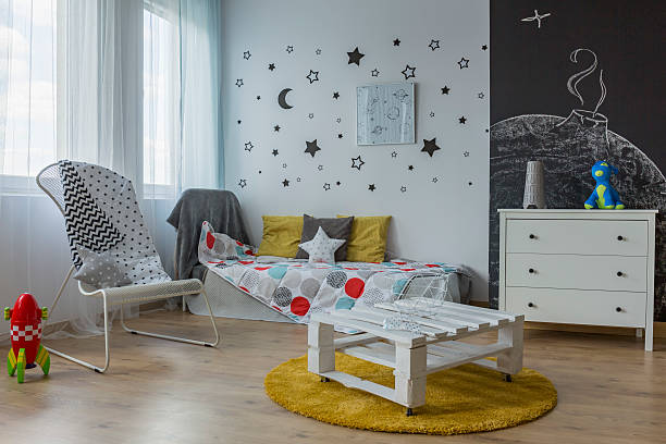 istock Cosmos in a child room 613770718