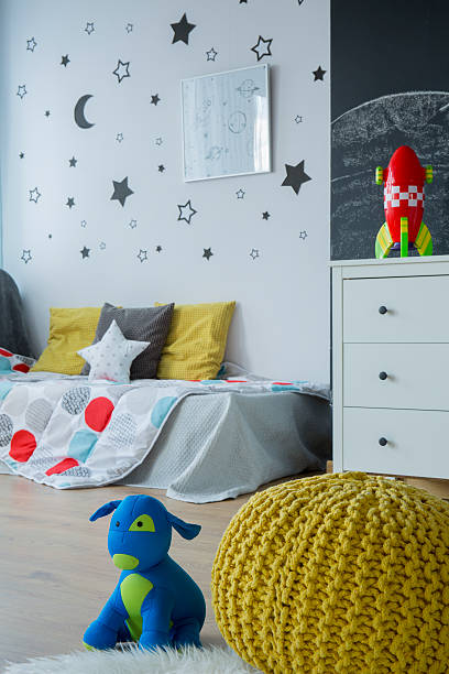 istock Child room in contemporary style idea 613770744