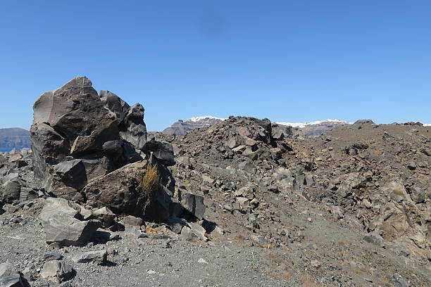 istock Volcano island Santorini 613774728