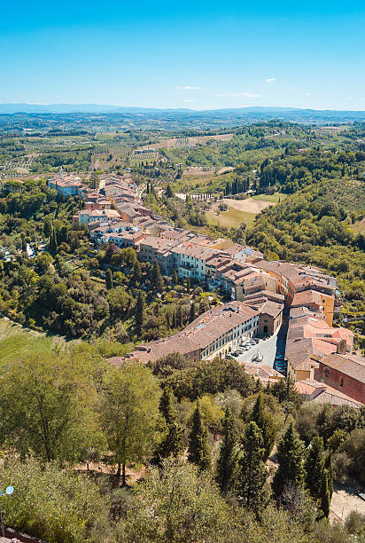 istock San Miniato panorama (Tuscany hills). Color image 613774872
