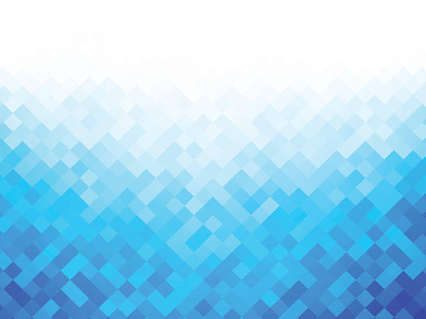 blue white abstract background blue white abstract background mosaic stock illustrations