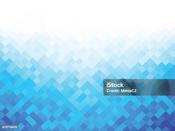 Blue White Abstract Background Stock Illustration - Download Image Now - Blue, Backgrounds, Pattern