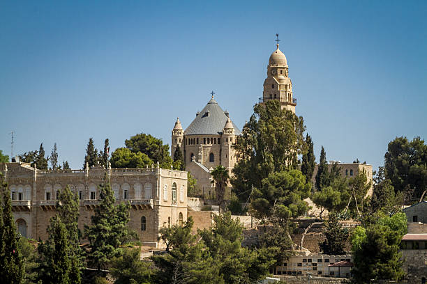 istock The Dormition Abbey in Jerusalem, Israel 613784444