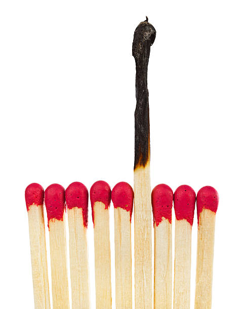 istock Matches - leadership or inspiration concept 613784828